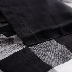 Fartuszek kuchenny bawełniany w kratkę 60x80 cm