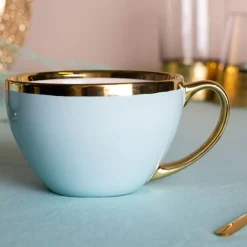 Filiżanka porcelanowa Jumbo AURORA GOLD 400 ml