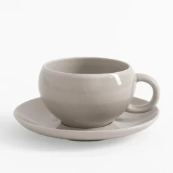 Filiżanka ze spodkiem ceramiczna EYO 190 ml