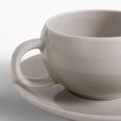 Filiżanka ze spodkiem ceramiczna EYO 190 ml