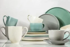 Filiżanka ze spodkiem GRANITE porcelana Bogucice 300 ml