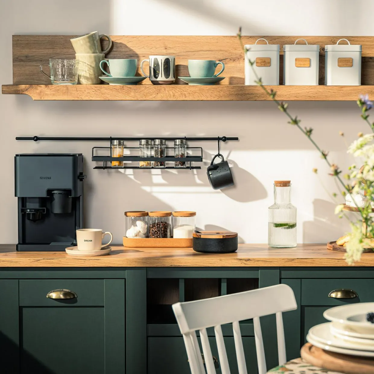 Filiżanka ze spodkiem kremowa MATTE 220 ml