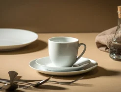 Filiżanka ze spodkiem porcelanowa RONDO 250 ml