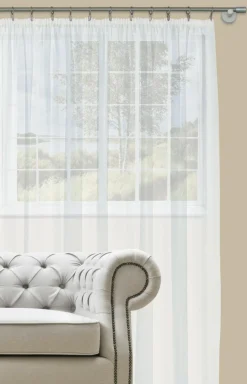 Firana DIANA z taśmą marszczącą 290x260 cm