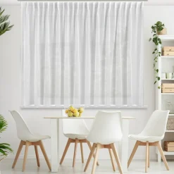 Firana do salonu biała SIMONE 300x170 cm