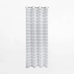 Firana na przelotkach biała DOLY 140x250 cm