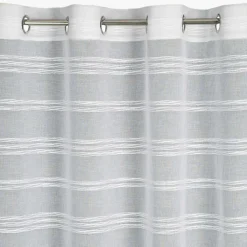 Firana na przelotkach biała DOLY 140x250 cm
