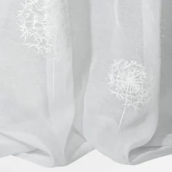 Firana na przelotkach biała SABINE 140x250 cm