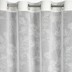 Firana na przelotkach biała POLI 140x250 cm