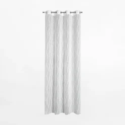 Firana na przelotkach biała FELICJA 140x250 cm