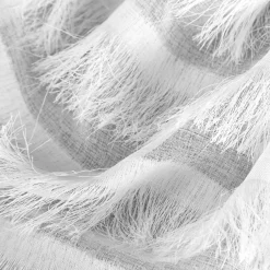 Firana na przelotkach etno biała DANA 140x250 cm