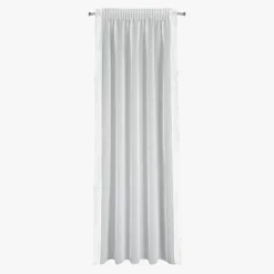 Firana na taśmie biała KIRA 140x270 cm