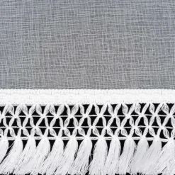 Firana na taśmie biała KIRA 140x270 cm