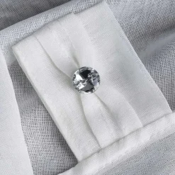 Firana zazdrostka biała SEVILLA 30x150 cm