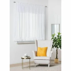 Firanka na taśmie marszącej z fabaną EMILIA 290x160 cm