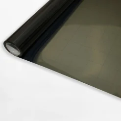 Folia okienna statyczna lustrzana czarna 45x150 cm