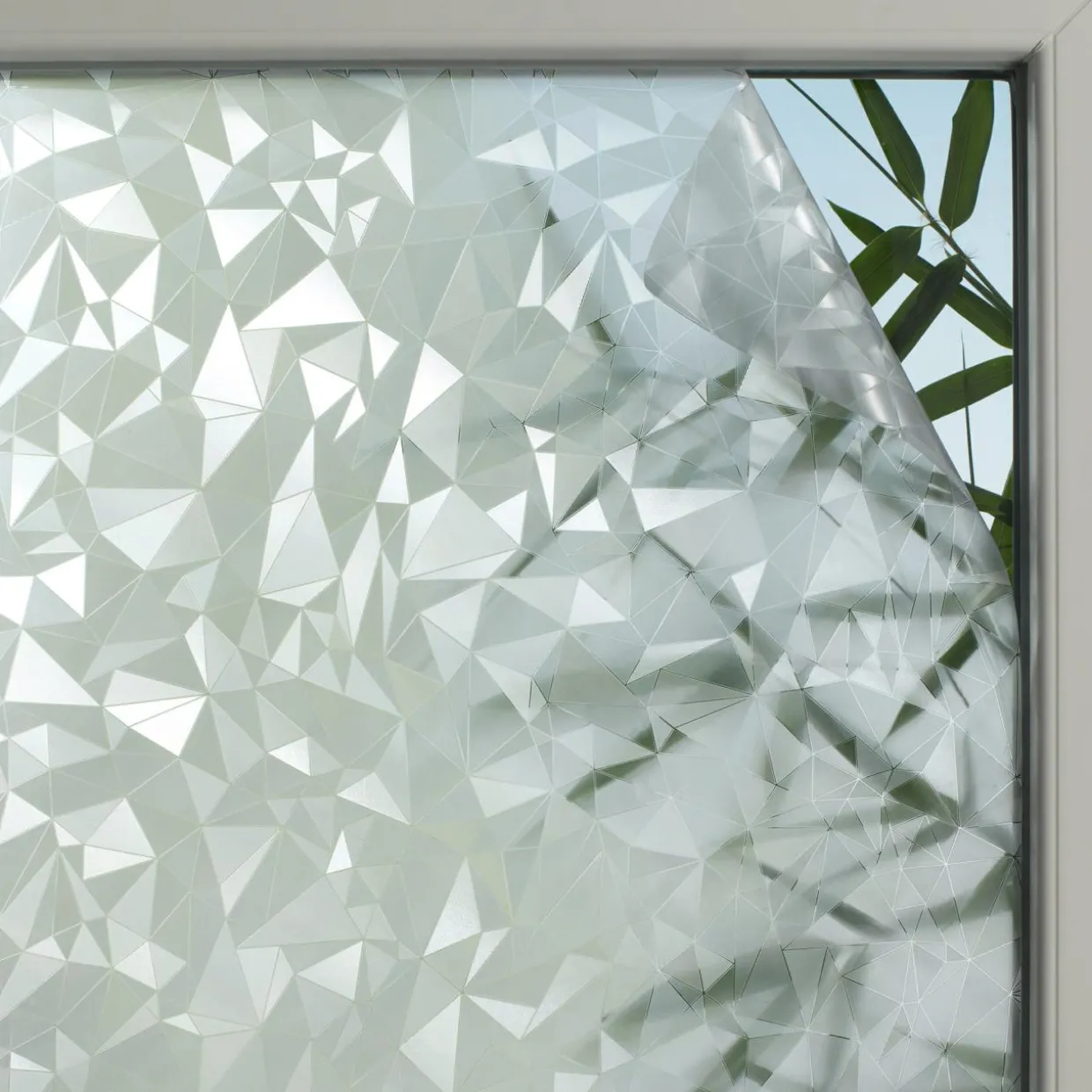 Folia okienna statyczna 90x150 cm graficzna 50