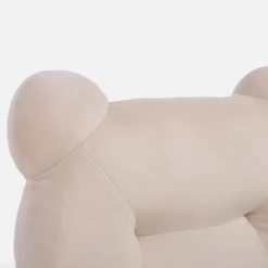 Fotel AKUKA w kształcie misia jasny beż