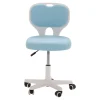 Fotel biurowy błękitno-biały MELLODY