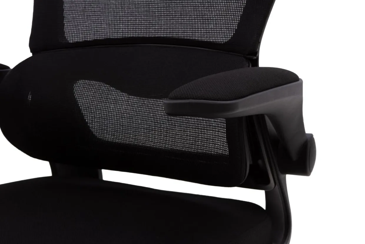 Fotel biurowy czarny KZANO