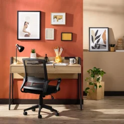 Fotel biurowy czarny UUBI