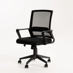 Fotel biurowy czarny UUBI