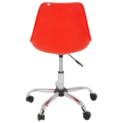 Fotel biurowy czerwony CHUBBY