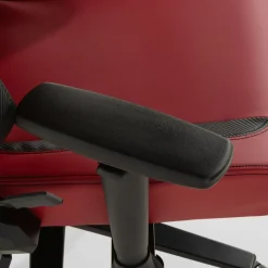 Fotel biurowy czerwony VEDNES