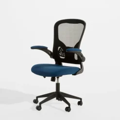 Fotel biurowy granatowo-czarny SARBIENO