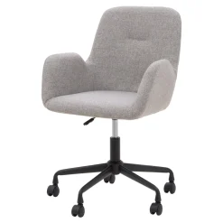 Fotel biurowy kremowy LERMA