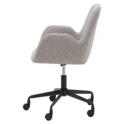 Fotel biurowy kremowy LERMA