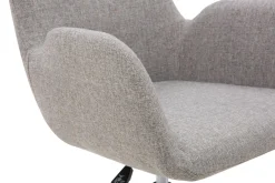 Fotel biurowy kremowy LERMA