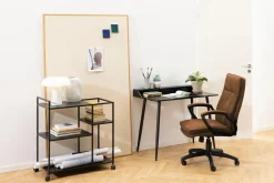 Fotel biurowy tapicerowany SPINEL