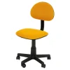 Fotel biurowy żółty LILOW