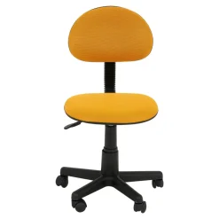 Fotel biurowy żółty LILOW