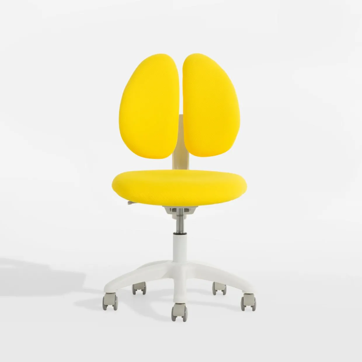 Fotel biurowy żółty QUANTE