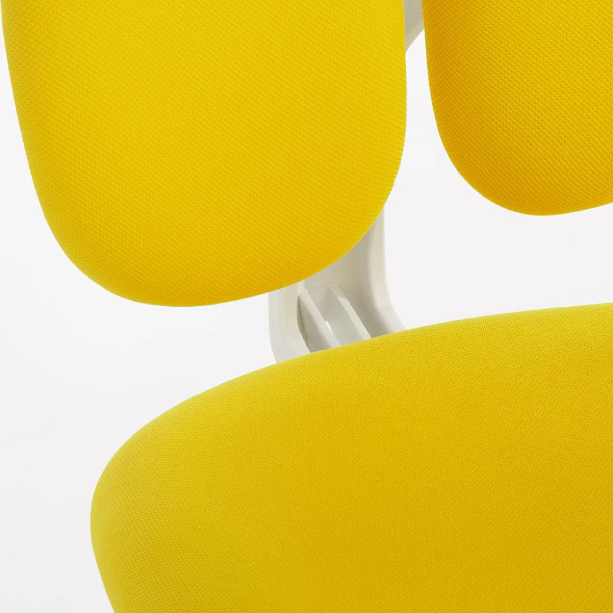 Fotel biurowy żółty QUANTE