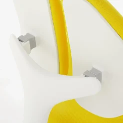 Fotel biurowy żółty QUANTE