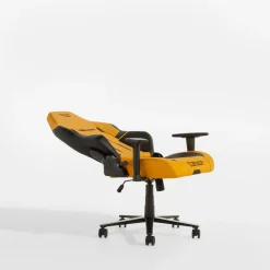 Fotel biurowy żółty VEDNES