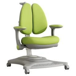Fotel biurowy z regulacją zielony RYTHMUSE