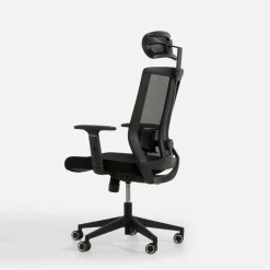 Fotel biurowy z regulacją zagłówka i lędźwi ZEFNE