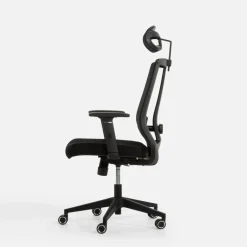 Fotel biurowy z regulacją zagłówka i lędźwi ZEFNE