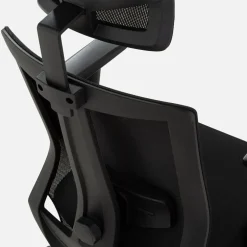 Fotel biurowy z regulacją zagłówka i lędźwi ZEFNE