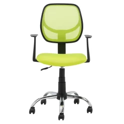 Fotel biurowy z siatką mesh zielony NOPE