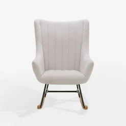 Fotel bujany jasnoszary MOGDO