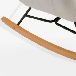 Fotel bujany jasnoszary MOGDO