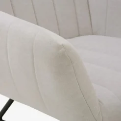 Fotel bujany jasnoszary MOGDO