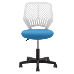 Fotel dziecięcy niebiesko-biały MINISIT