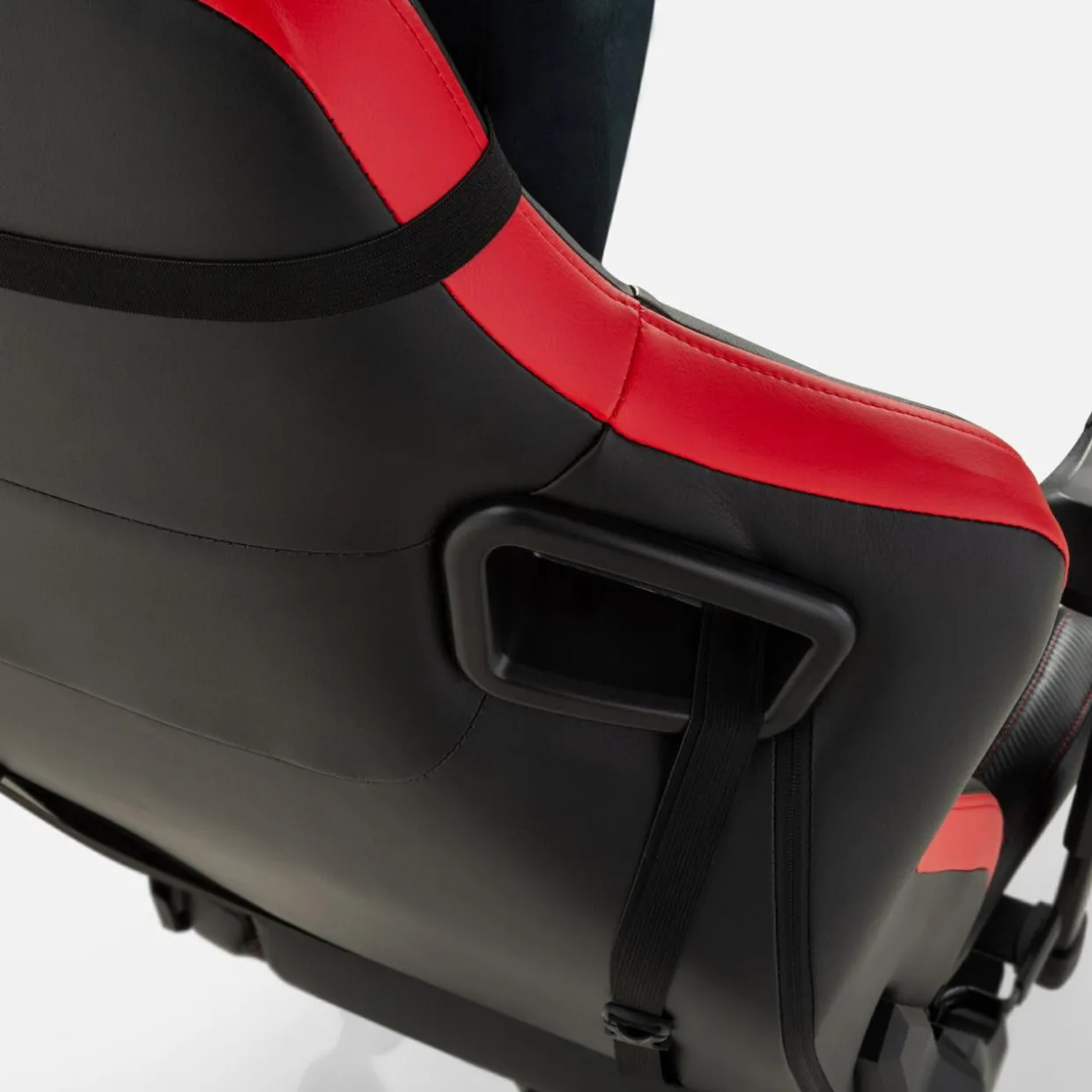 Fotel gamingowy czarno-czerwony MORAZI