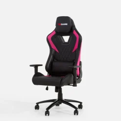 Fotel gamingowy MEWINO czarno-różowy